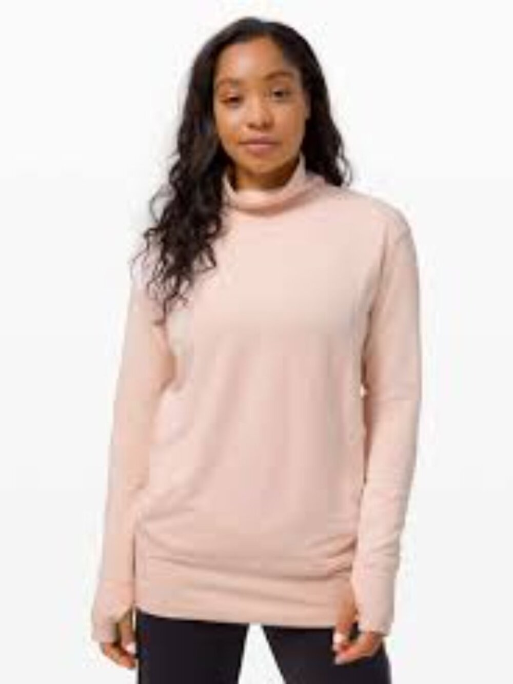 Lululemon Warm Down Funnel Neck Light Pink Size 12 Style Number: W3DSJS